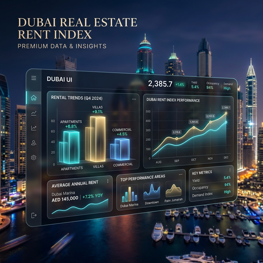 Dubai Rent Index 2026